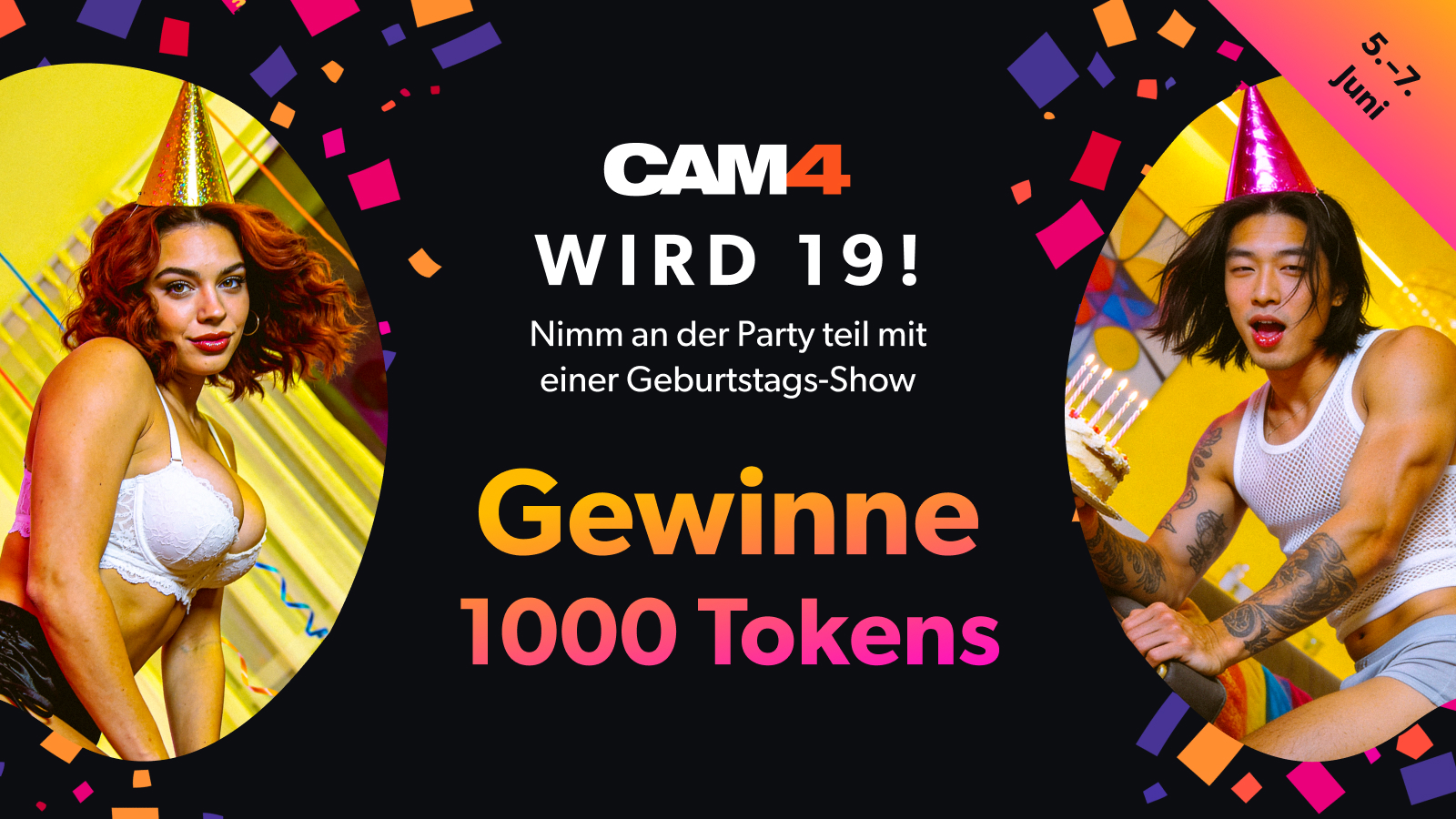 CAM4 Birthday Bash